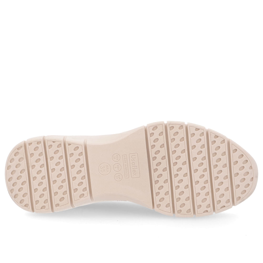 Baskets décontractées en cuir marron avec détails en strass