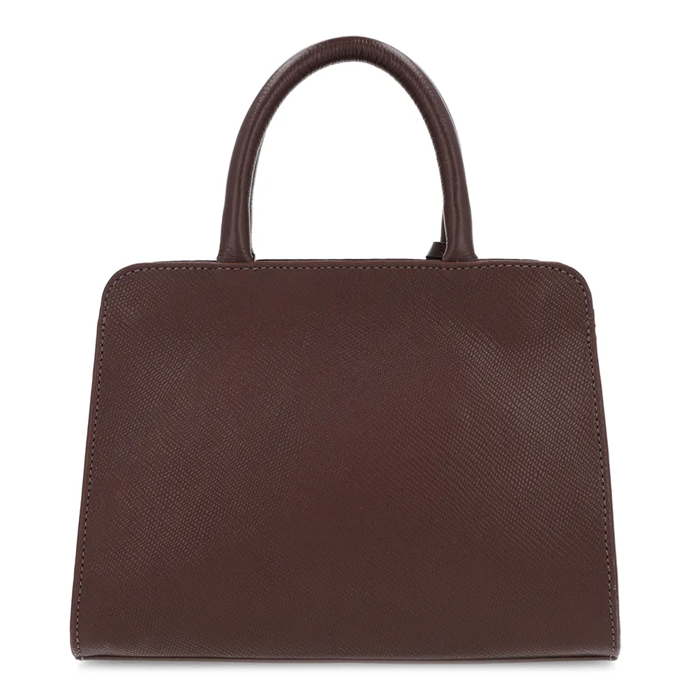 Sac fourre-tout en cuir marron