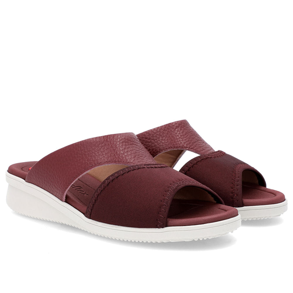 Slide Vermelho Plataforma Elastano