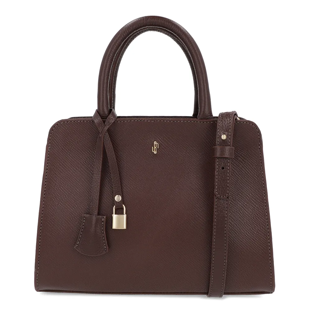 Sac fourre-tout en cuir marron