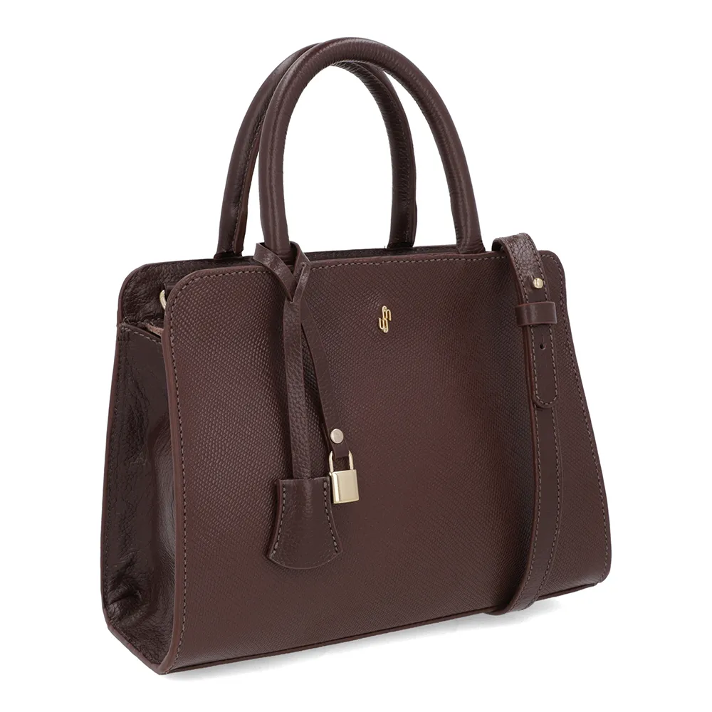 Sac fourre-tout en cuir marron