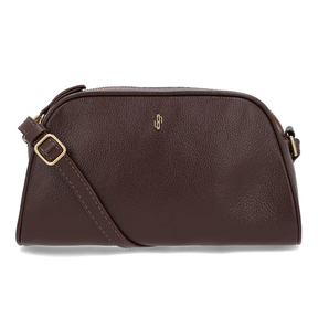 Sac à bandoulière en cuir marron Pinhão